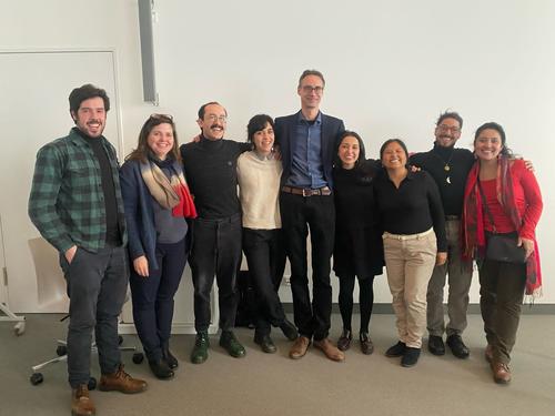 Lasse Hölck and members of the IRTG "Temporalities of Future"