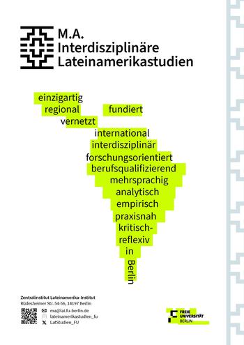 M.A. Interdisziplinäre Lateinamerikastudien